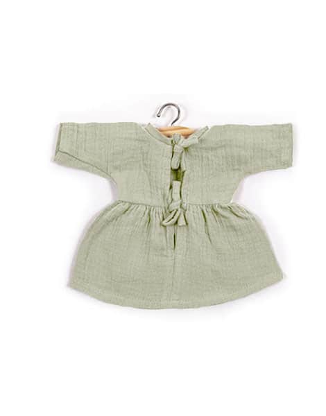 Minikane Minikane Baby Doll Dress Faustine - Pistache - Pearls & Swines