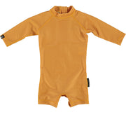 Beach &amp; Bandits Beach & Bandits - Golden Ribbed - Baby Suit - Pearls & Swines