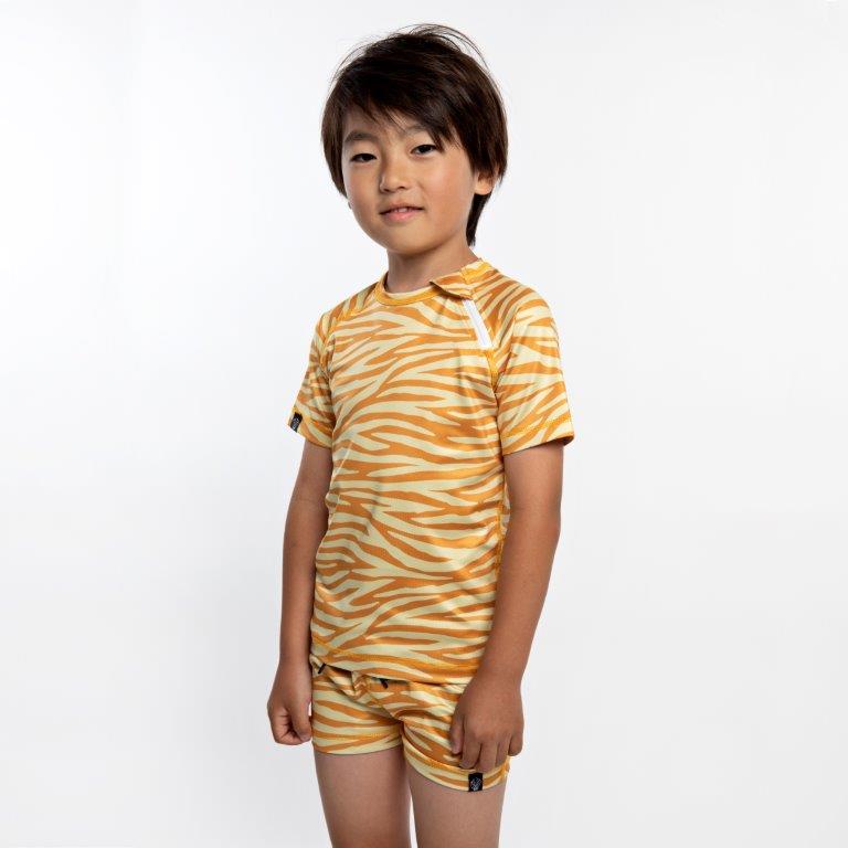 Beach & Bandits Collection Sale - Beach & Bandits - Golden Tiger - Swimshort - Pearls & Swines