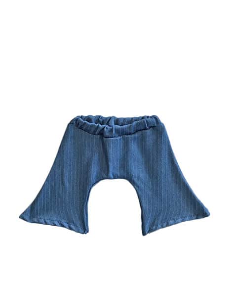 Minikane Minikane Baby Doll Pantalon Tina - Striped Denim - Pearls & Swines