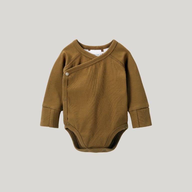 Susukoshi Susukoshi Kimono Bodysuit Antique Brass - Pearls & Swines