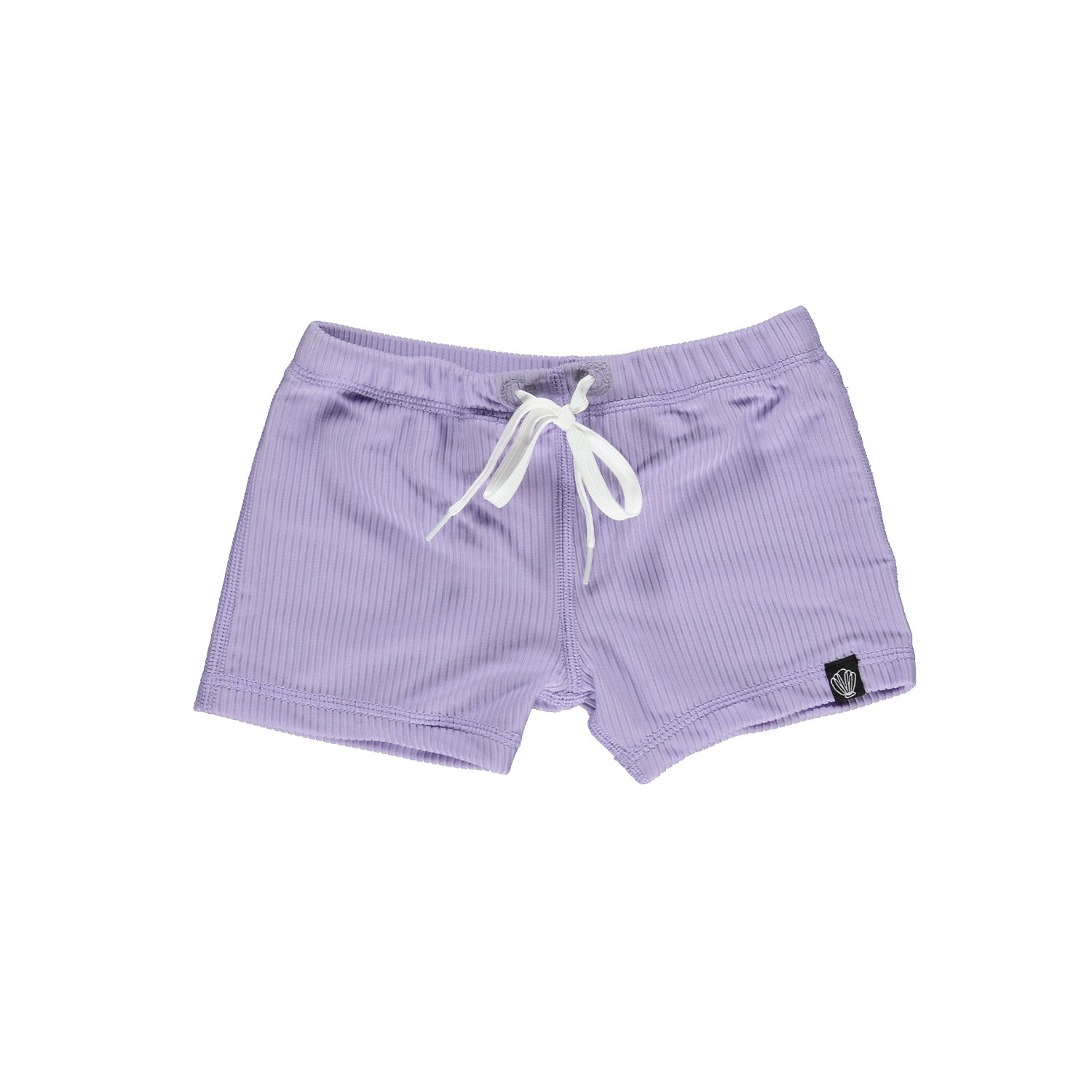 Beach & Bandits Collection Sale - Beach & Bandits - Lavender Ribbed - Swimshort - Pearls & Swines