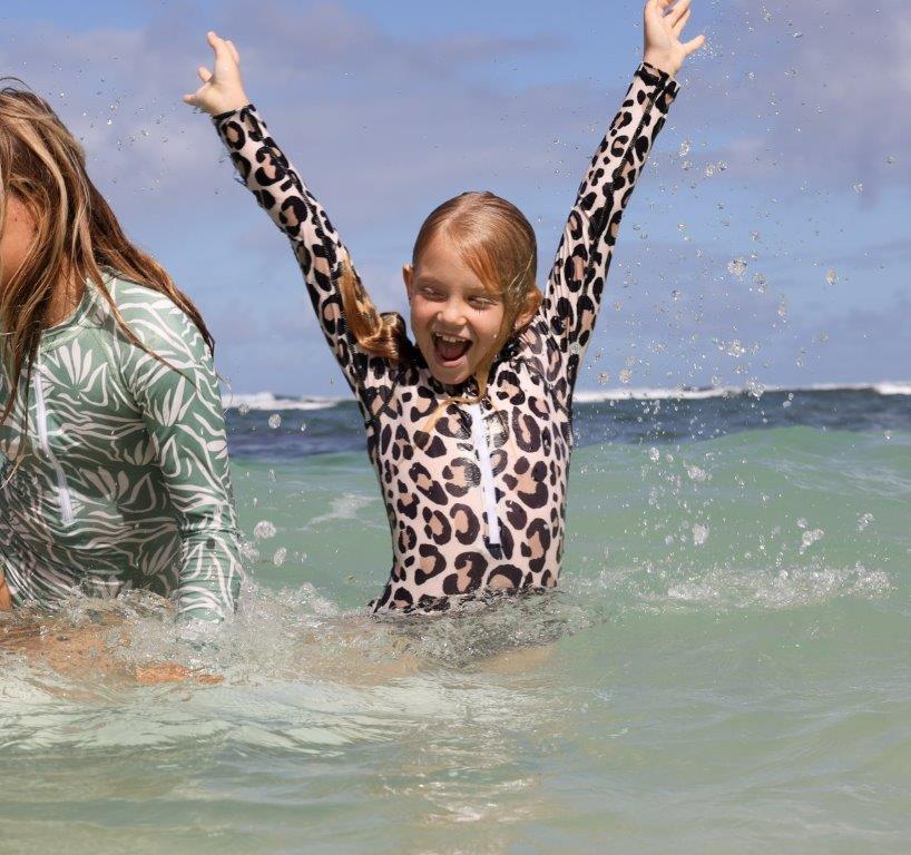 Beach &amp; Bandits Beach & Bandits Leopard Shark Suit - Pearls & Swines
