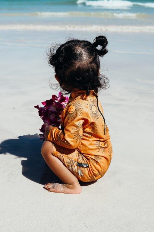 Beach & Bandits Collection Sale - Beach & Bandits - Spread Sunshine - Baby Suit - Pearls & Swines