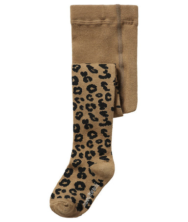 Maed for mini Maed for Mini Brown Leopard Tights - Pearls & Swines