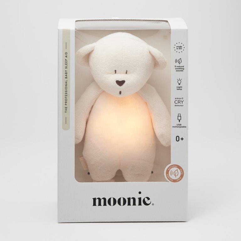 Moonie Moonie Humming Bear Sleep Aid - Cream - Pearls & Swines