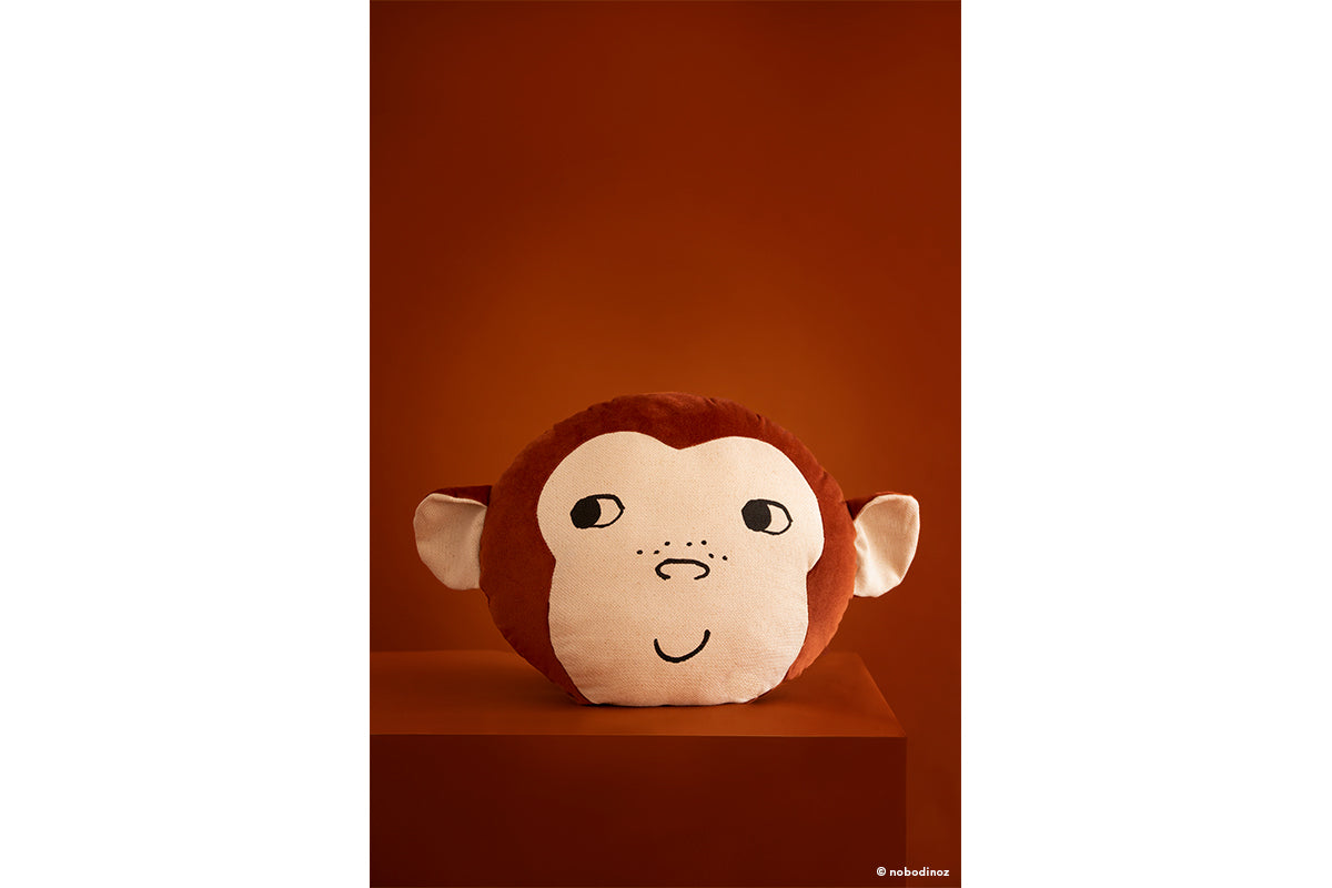 Nobodinoz Nobodinoz Savanna Monkey Cushion - Pearls & Swines