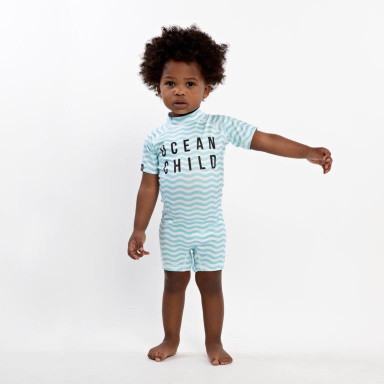 Beach & Bandits Collection Sale - Beach & Bandits - Ocean Child - Baby Suit - Pearls & Swines