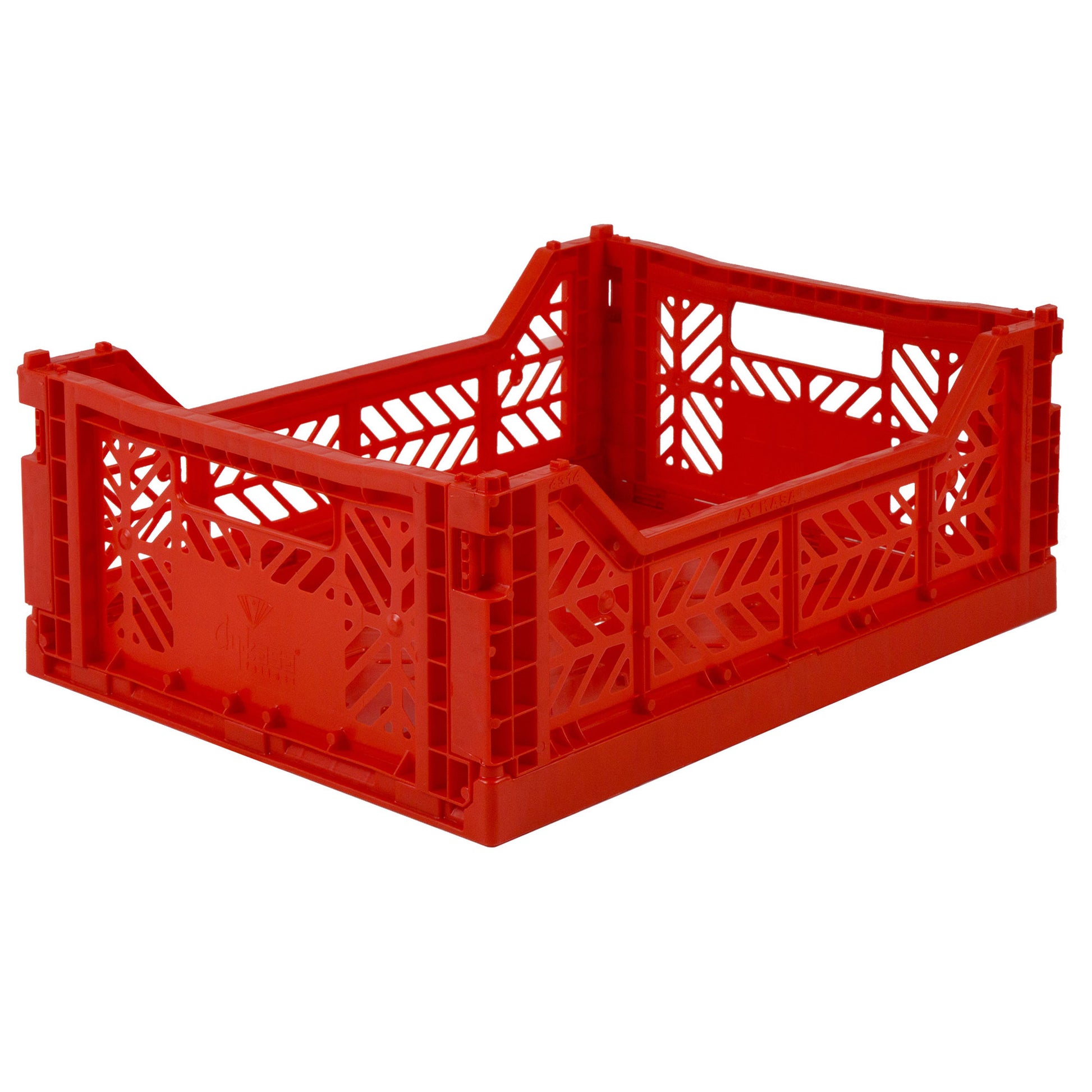 Aykasa folding crates Aykasa Folding Crate MIDI - Red - Pearls & Swines