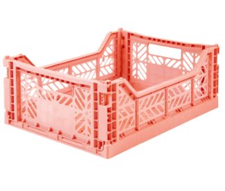 Aykasa folding crates Aykasa Folding Crate MIDI - Salmon Pink - Pearls & Swines