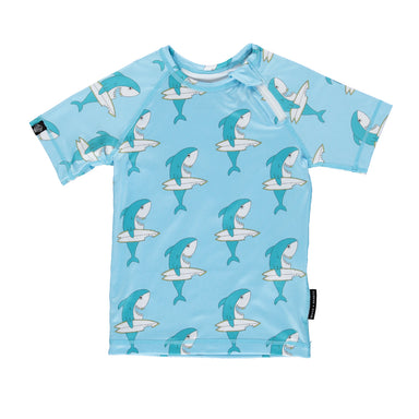 Beach &amp; Bandits Beach & Bandits Shark Dude Tee - Pearls & Swines