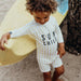 Beach &amp; Bandits Beach & Bandits Sun Child Baby Suit - Pearls & Swines