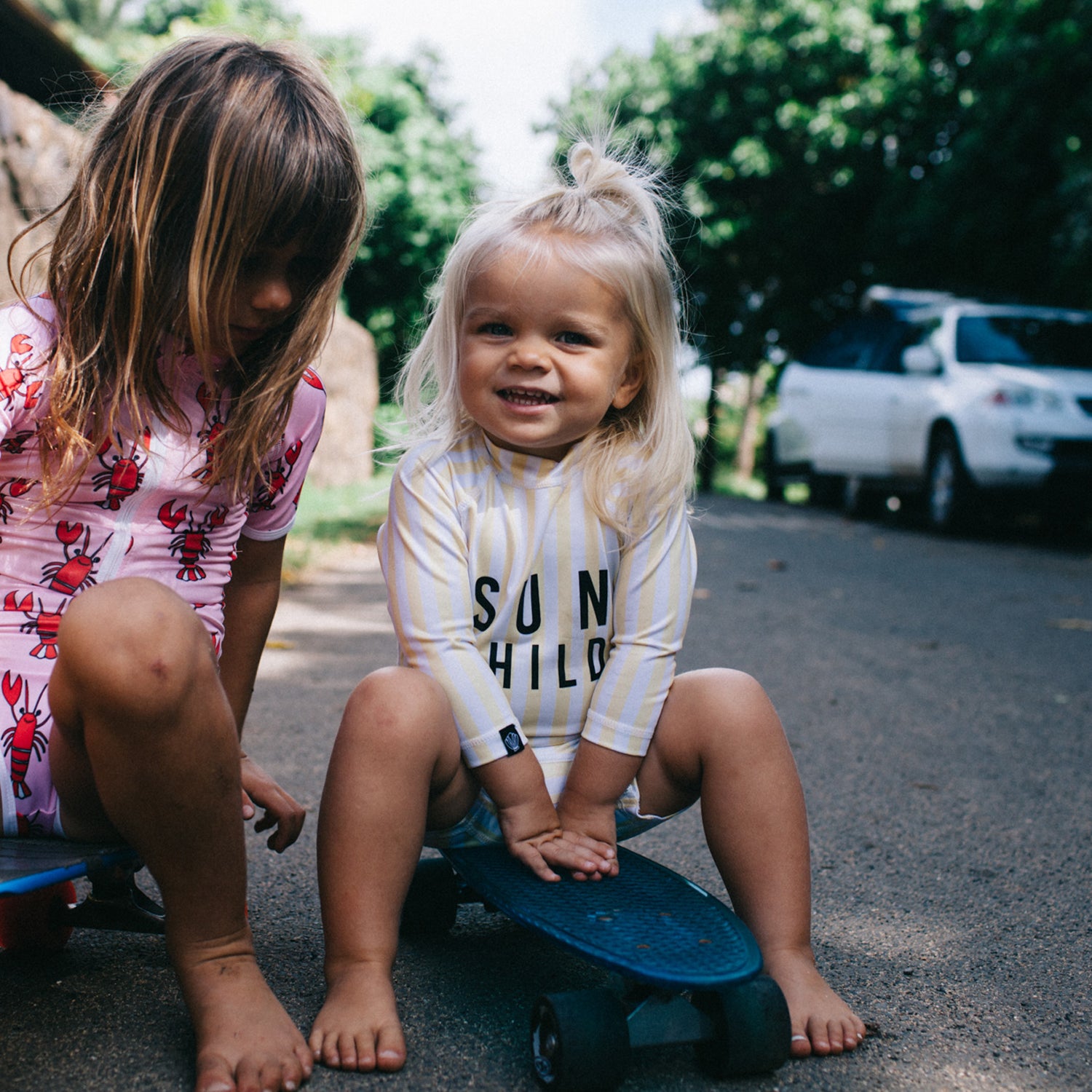 Beach &amp; Bandits Beach & Bandits - Sun Child - Baby Suit - Pearls & Swines
