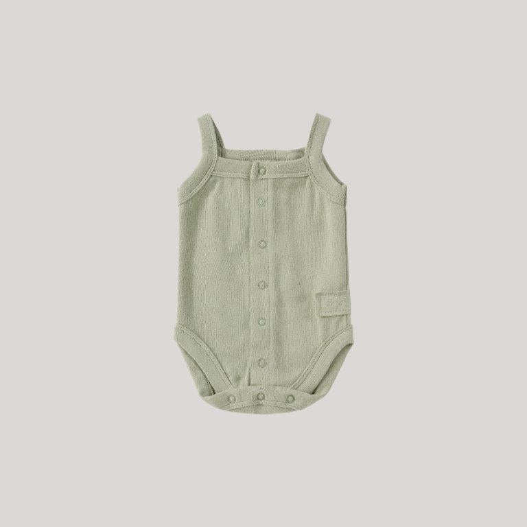 Susukoshi Susukoshi Tank Top Suit Sage - Pearls & Swines
