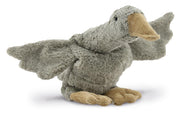 Senger Senger - Cuddly Animal Goose - Small - Grey - Pearls & Swines